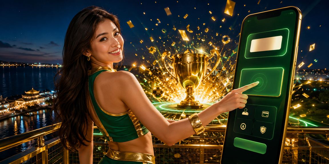 Pemain Malaysia bermain blackjack dalam talian menggunakan telefon pintar di rumah